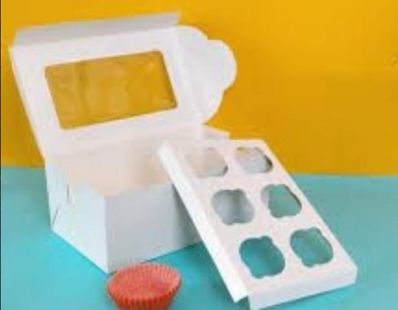 6 Cupcake Box