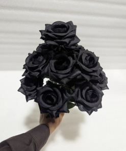 Black 12 Flowers