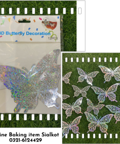 Imported 3D Silver (12 pcs)