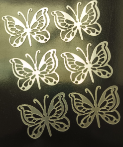 Acrylic Silver 6 pcs
