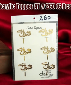 Topper 5 pcs