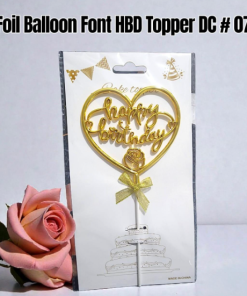 Foil Balloon Topper
