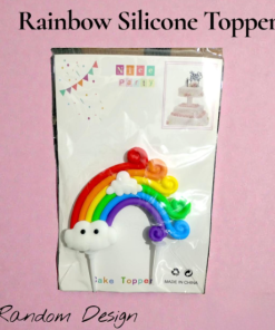 Rainbow Silicone Topper