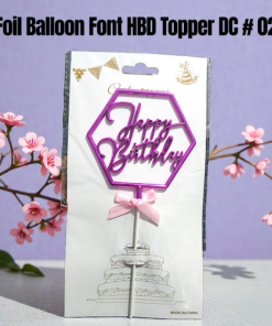 Foil Balloon Topper #3