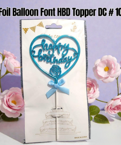 Foil Balloon Topper #4