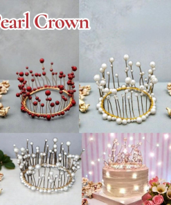Red Pearl Crown (1 pc)