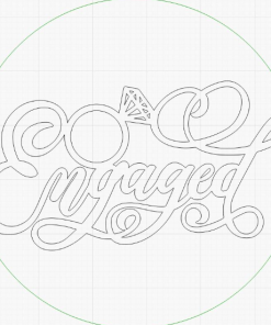 Engaged Stamp