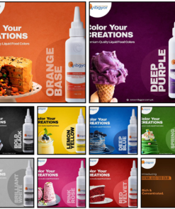 9 Food Colours (DC Free)