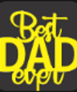 Best Dad Ever Acrylic Tags (5 pcs)