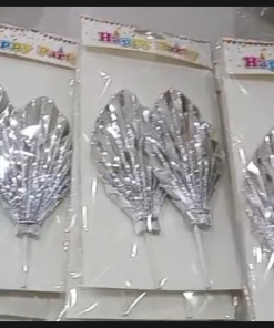 silver leaf 2 pcs